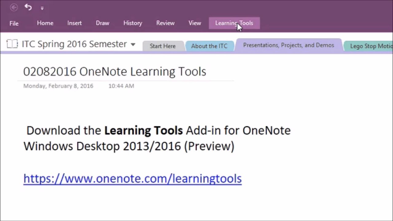 Onenote Learning Tools For Mac